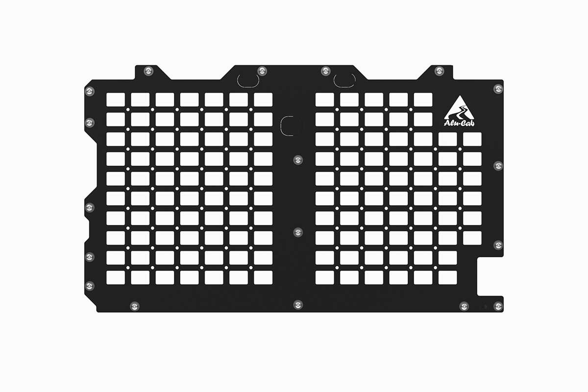 Produktbild der Molleplatte für die Hecktür unten des ModCaps.