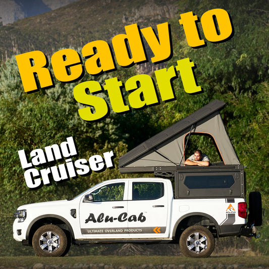 ModCAP Camper für Land Cruiser. Auf einem Pick-Up montiert. Ready to Start Variante.
