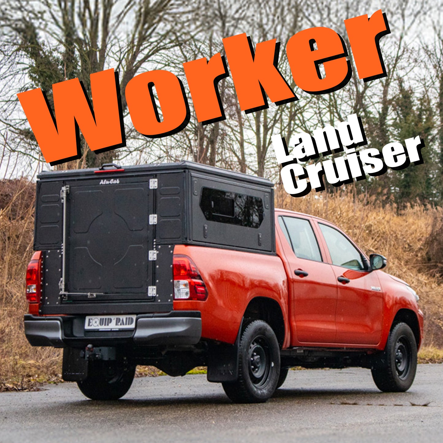 ModCAPWorker für Landcruiser. Auf einem Pick-Up montiert.
