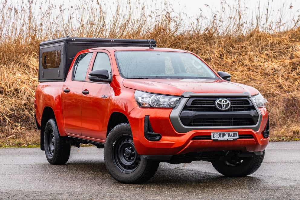 ModCAP Worker für Doppelkabine und Extrakabine montiert auf einem Pick-Up.