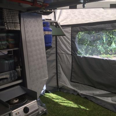 Side Walls for Awning 270°, left side