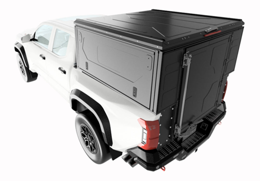 Produktbild eines ModCAP Workers auf einen Offroad Fahrzeug. ModCAP ist komplett geschlossen.