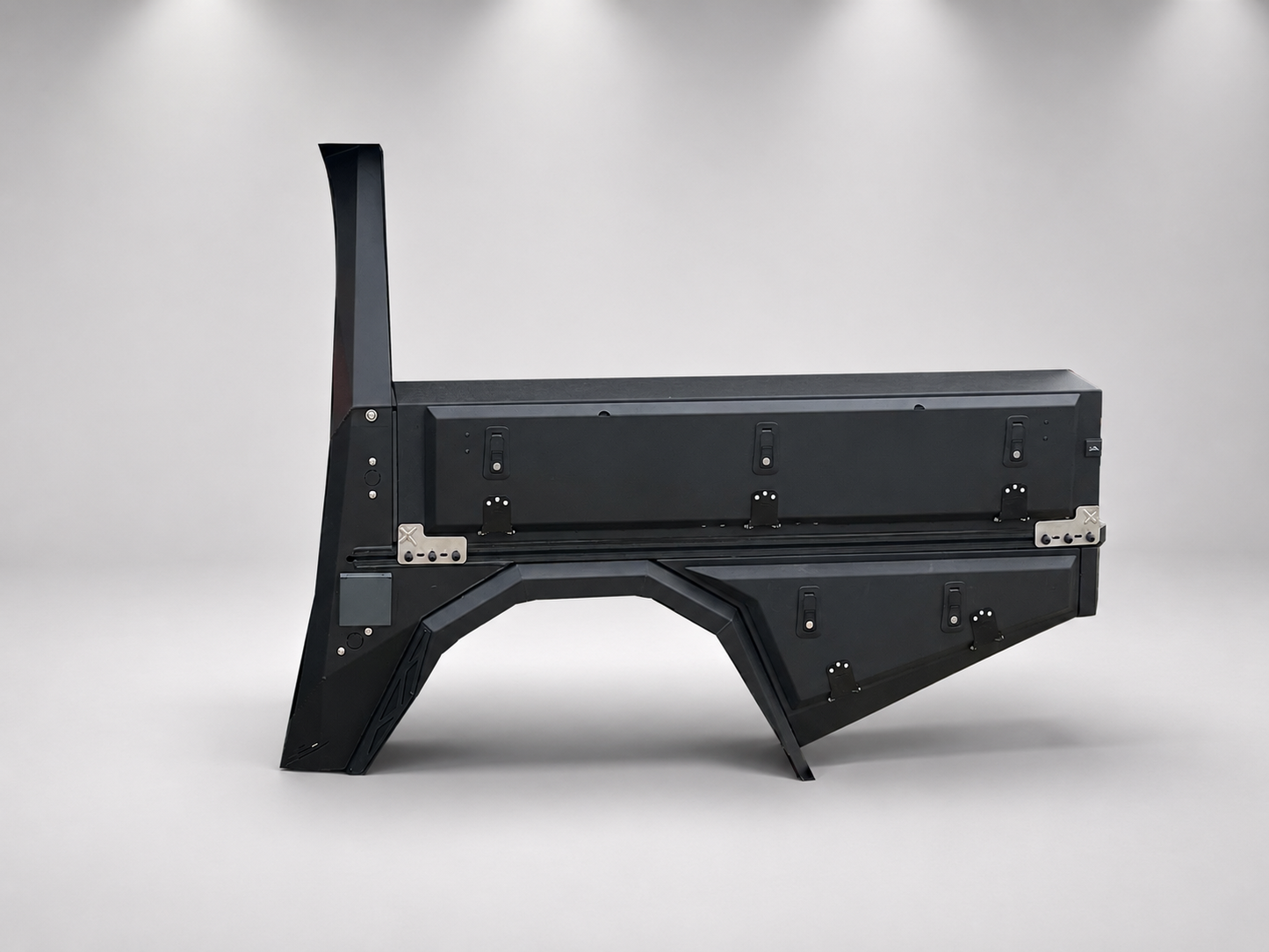 AluBlack Flatbed mit Stauboxen